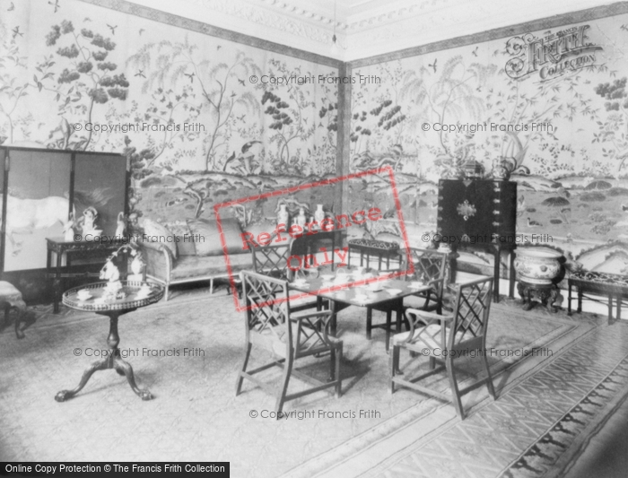 Photo of Woburn Abbey, Chinese Room c.1950