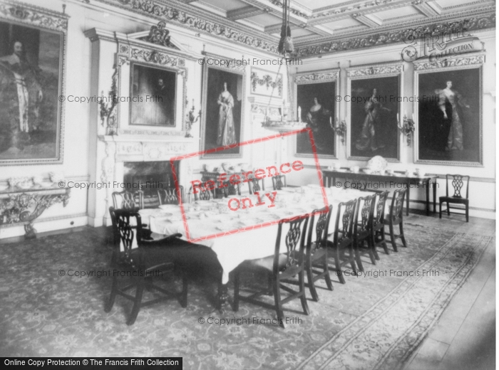 Photo of Woburn Abbey, Dining Room c.1950