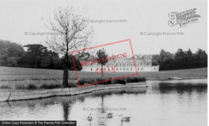 Photo of Woburn Abbey, The Lake c.1955