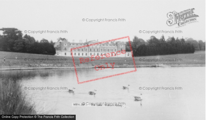 Photo of Woburn Abbey, The Lake c.1960