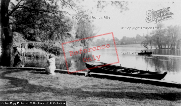 Photo of Woburn Abbey, The Lake c.1960