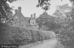 Sandy Lane And Homewood Convalescent Home c.1955, Woburn Sands