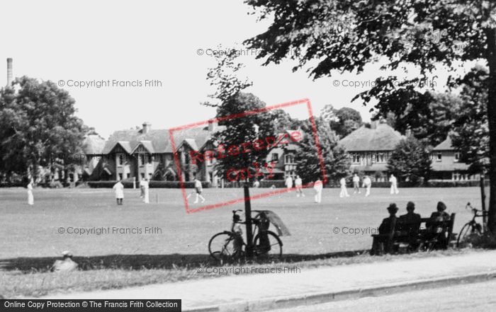 Photo of Woking, A Cricket Match c.1955