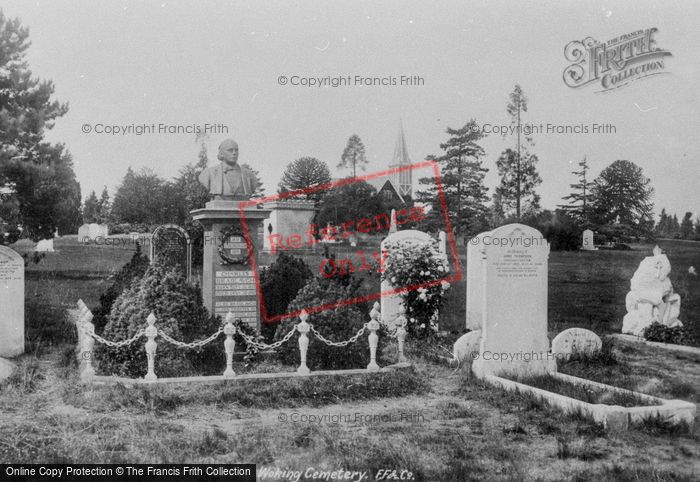 Photo of Woking, Cemetery, Bradlaugh Monument 1898