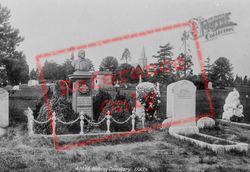 Cemetery, Bradlaugh Monument 1898, Woking