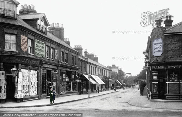 Photo of Woking, Chobham Road 1902