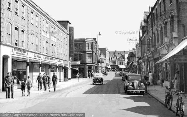 Photo of Woking, Chobham Road c.1955