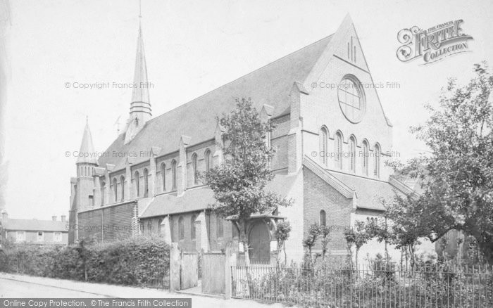 Photo of Woking, Christ Church c.1895