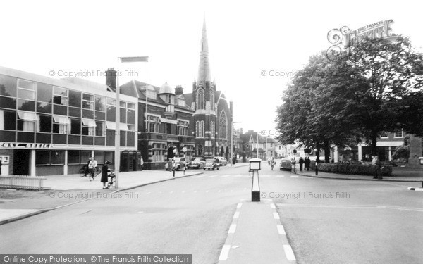 Photo of Woking, Commercial Road And Post Office c.1965