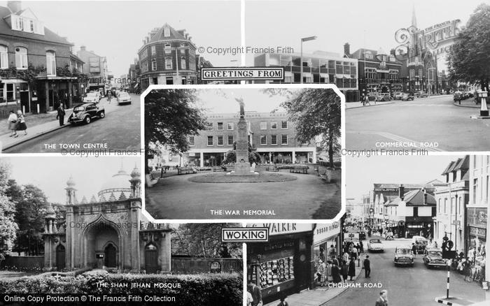 Photo of Woking, Composite c.1965
