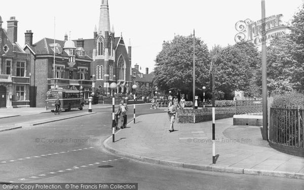 Photo of Woking, Guildford Road c.1955