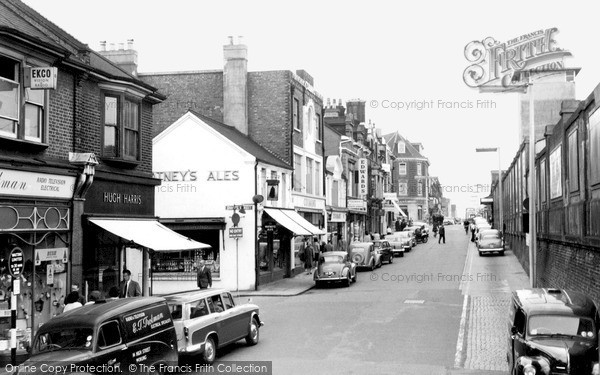 Photo of Woking, High Street c.1965