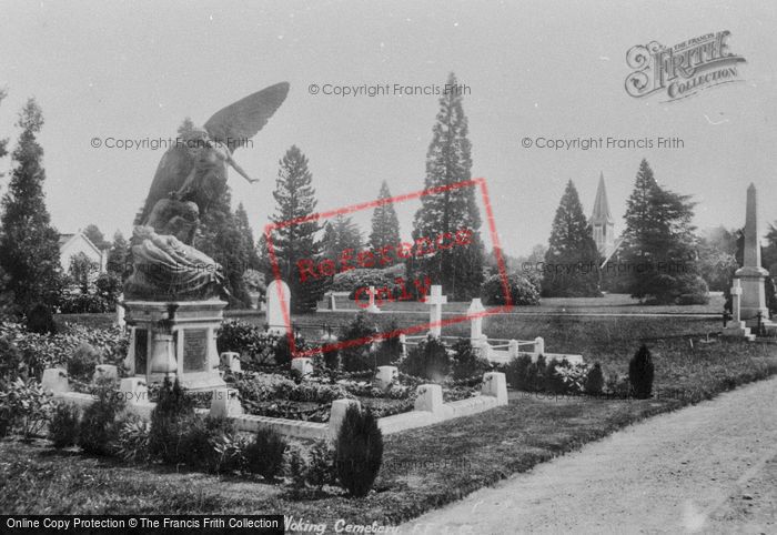 Photo of Woking, London Necropolis, Monument To 'teedie', Wife Of Lord Pelham Clinton 1898