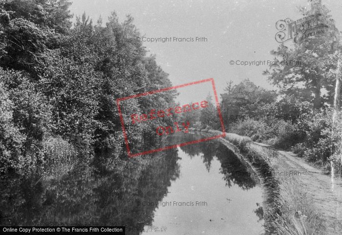 Photo of Woking, On The Canal 1898