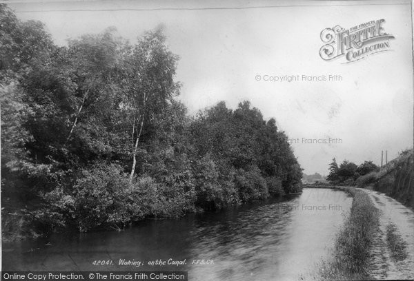 Photo of Woking, On The Canal 1898