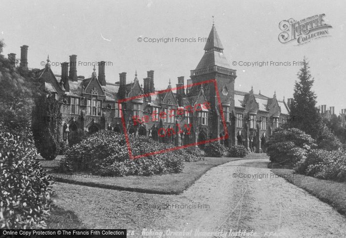Photo of Woking, Oriental University Institute 1898