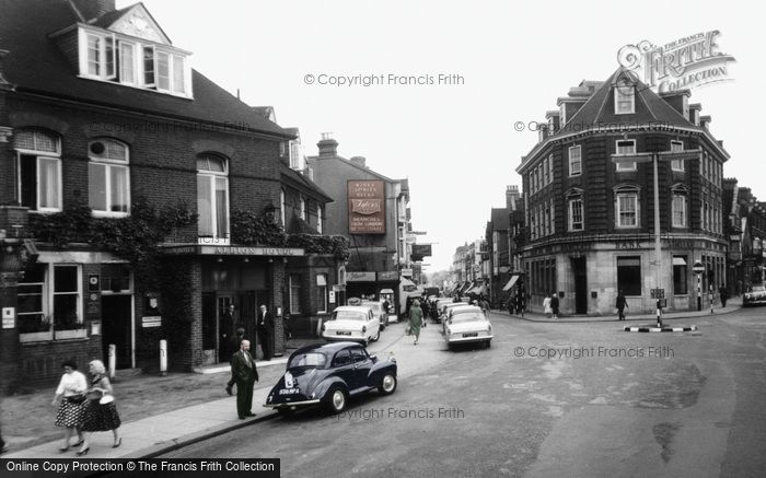 Photo of Woking, The Town Centre c.1960