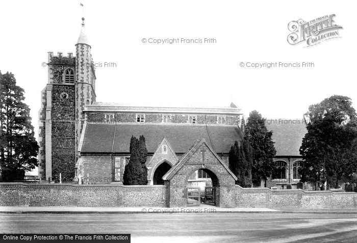 Photo of Wokingham, All Saints Church 1906