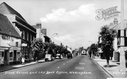 Broad Street And The Post Office c.1955, Wokingham