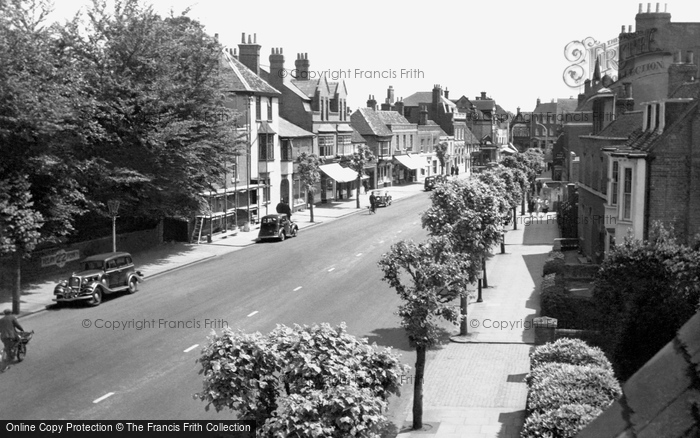 Photo of Wokingham, Broad Street c.1950