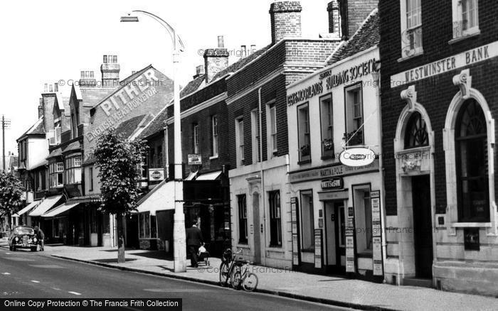 Photo of Wokingham, Broad Street c.1955
