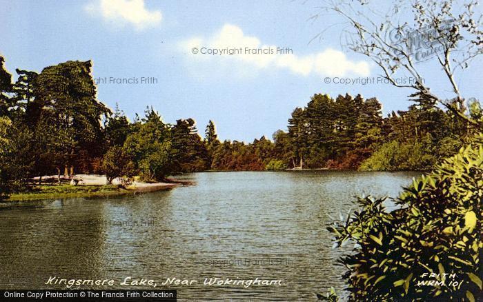 Photo of Wokingham, Kingsmere Lake c.1965