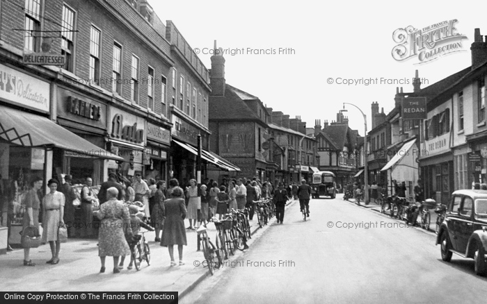 Photo of Wokingham, Peach Street 1949