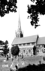 St Paul's Church c.1955, Wokingham