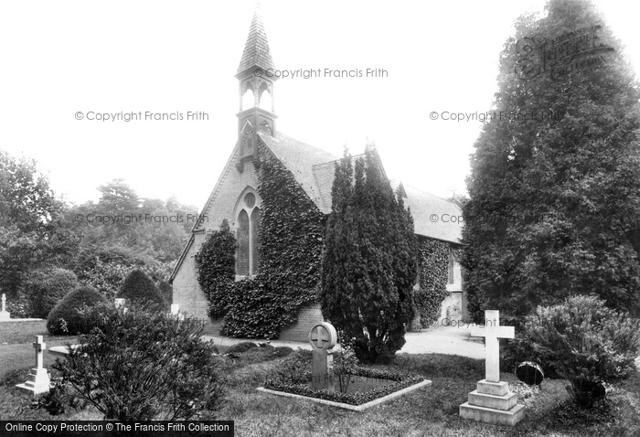 Photo of Wokingham, St Sebastian's Church, Nine Mile Ride 1910