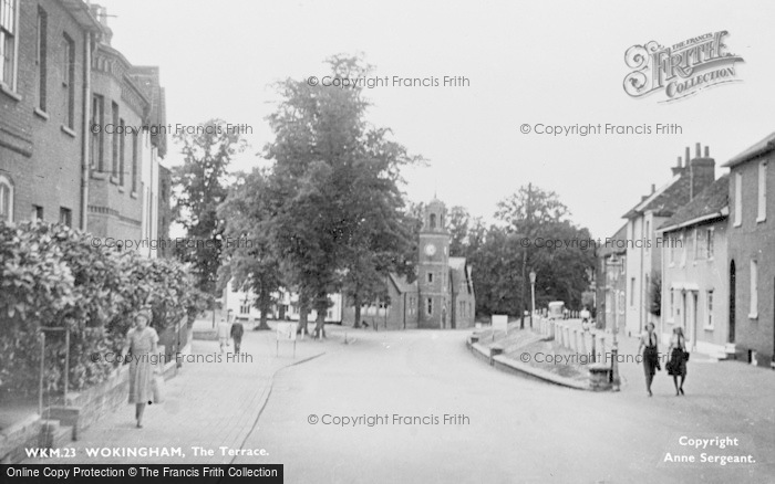 Photo of Wokingham, The Terrace c.1955