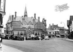 Town Hall From Market Place c.1955, Wokingham