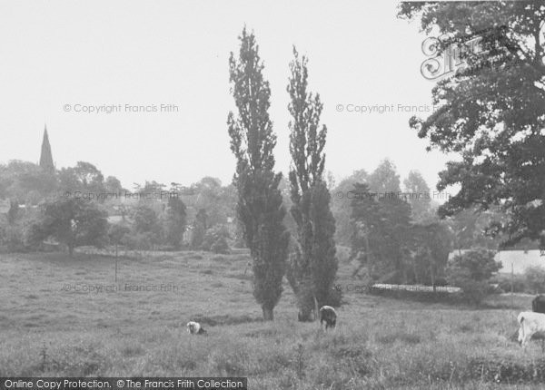 Photo of Wollaston, General View From Red Hill c.1955