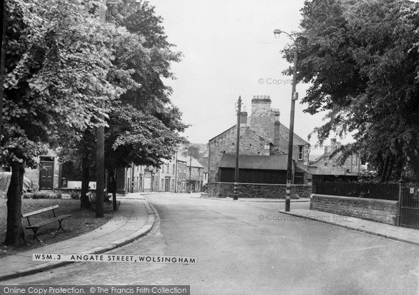Photo of Wolsingham, Angate Street c.1955