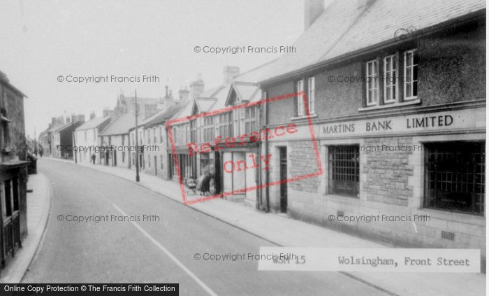 Photo of Wolsingham, Front Street c.1955