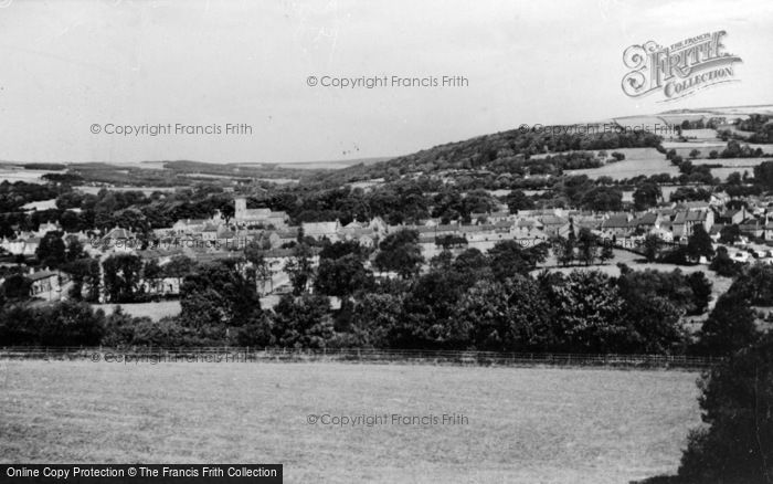 Photo of Wolsingham, View From The Denes c.1955