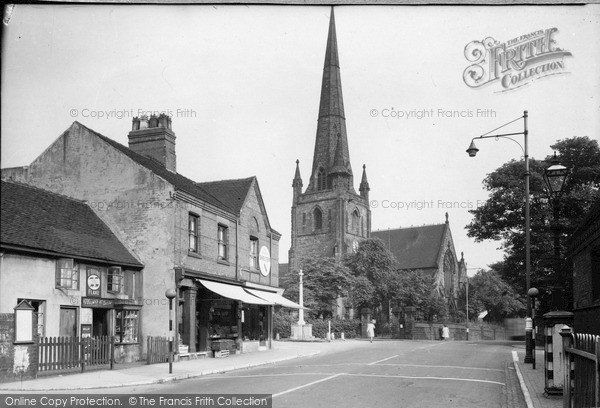 Photo of Wolstanton, St Margaret's Church c.1950