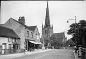 St Margaret's Church c.1950, Wolstanton
