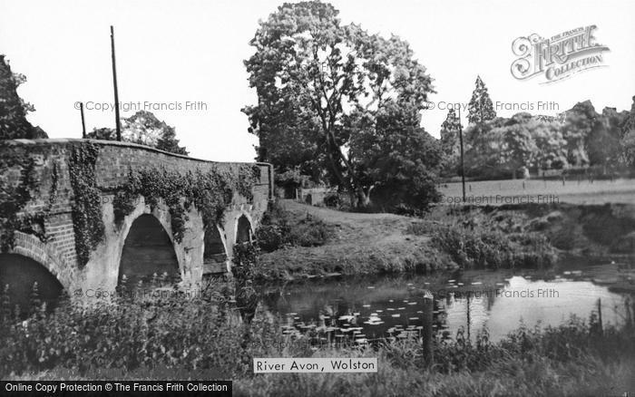 Photo of Wolston, The River Avon c.1950