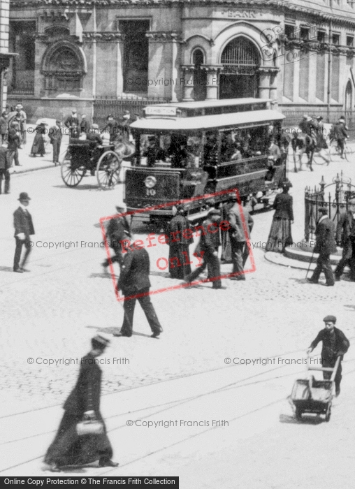 Photo of Wolverhampton, A Tram c.1895