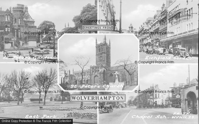 Photo of Wolverhampton, Composite c.1955