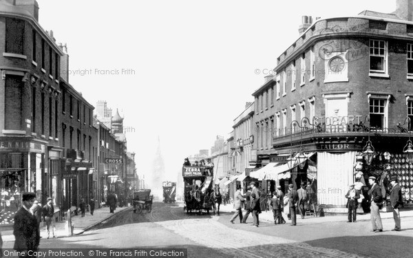 Photo of Wolverhampton, Darlington Street 1890