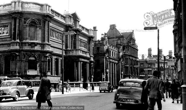 Photo of Wolverhampton, Lichfield Street And Art Gallery c.1955