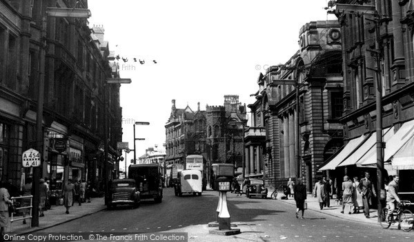 Photo of Wolverhampton, Lichfield Street c.1955