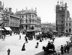 Queen Square c.1895, Wolverhampton