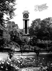 The Clock, West Park c.1965, Wolverhampton