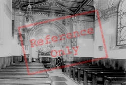 Holy Trinity Church Interior c.1960, Wolverton