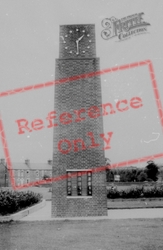 New Bradford Clock Tower c.1965, Wolverton