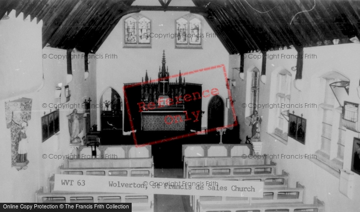 Photo of Wolverton, St Francis De Sales Church c.1965