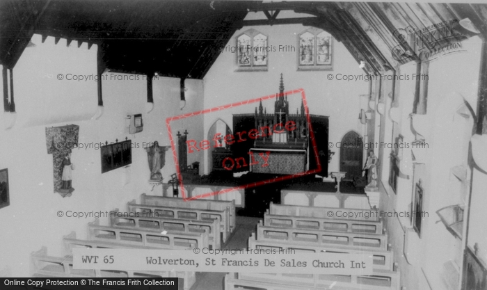 Photo of Wolverton, St Francis De Sales Church c.1965