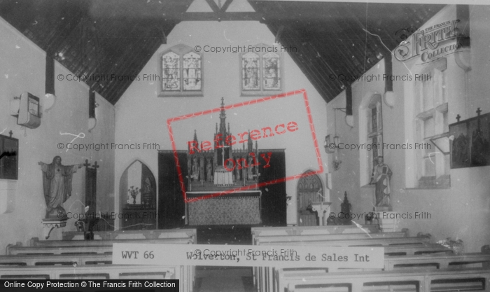 Photo of Wolverton, St Francis De Sales Church Interior c.1965